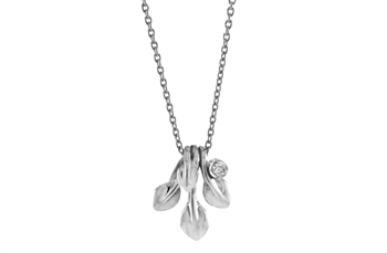 Silver necklace - Ray of Light